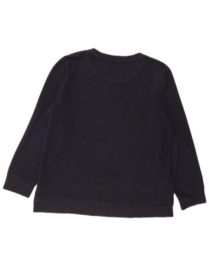 Hanorac grafic pentru bărbați Dkny Pulover mare din bumbac bleumarin