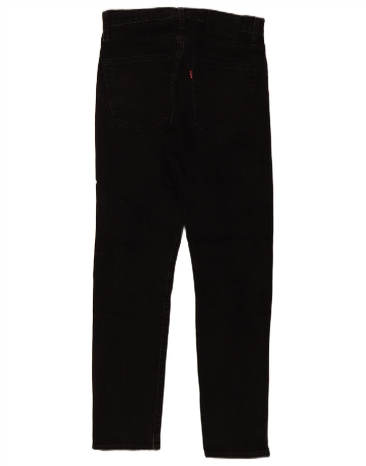 Blugi skinny pentru bărbați Levi's W30 L30 bumbac negru