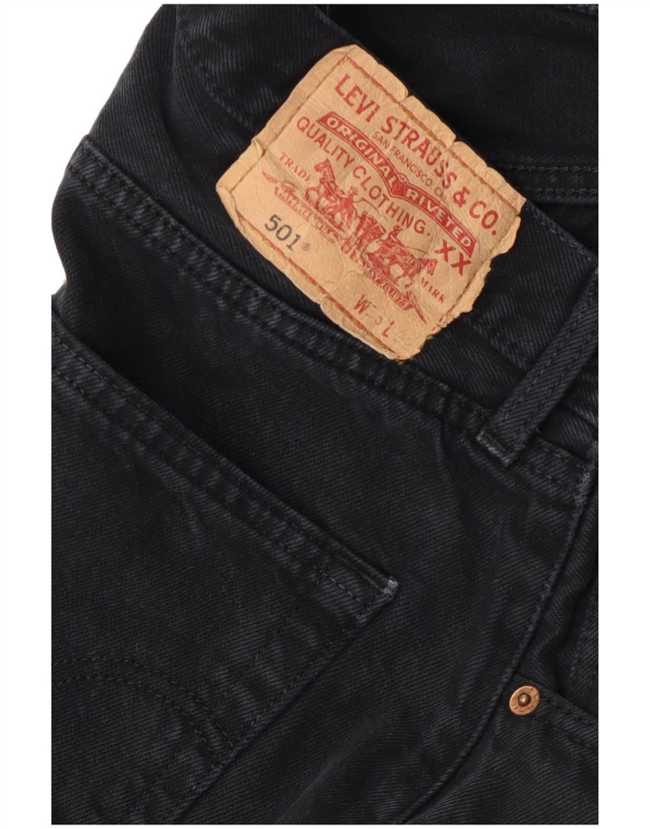 Blugi drepti pentru bărbați Levi's 501 W34 L32 bleumarin