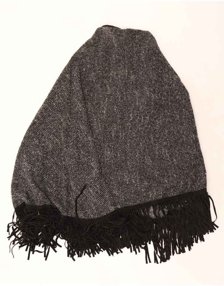 Pulover Vintage pentru femei Poncho Cardigan UK 22 3XL Gri