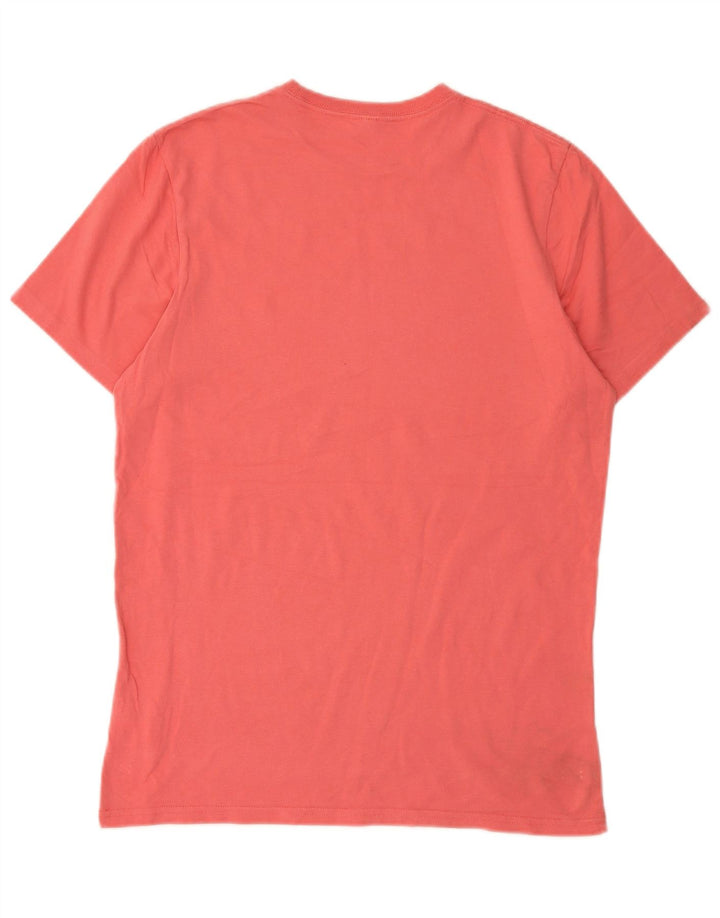 Tricou Jack Wills pentru bărbați, cu croiala clasică, top din bumbac roz mediu