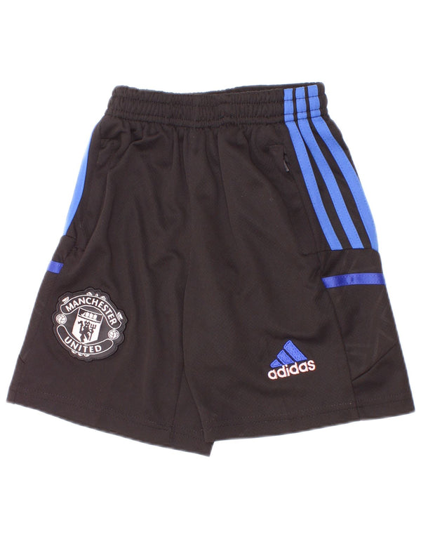 Pantaloni scurți sport adidas pentru bebeluși Manchester United 12-18 luni negru