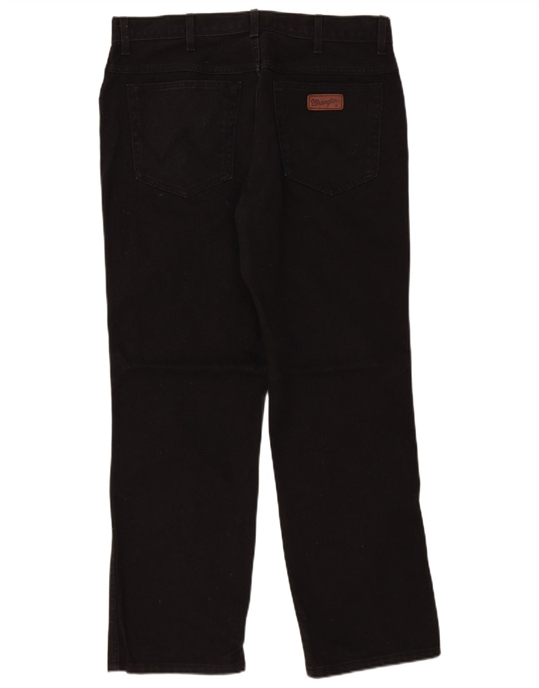 Blugi drepti Wrangler pentru bărbați, cu ajustare normală, W36 L30, bumbac negru
