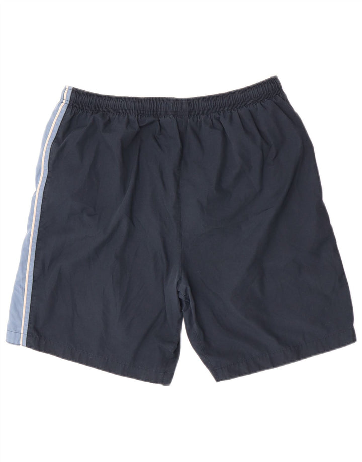 Pantaloni scurți sport Nike pentru bărbați XL, albastru bleumarin, poliester color bloc