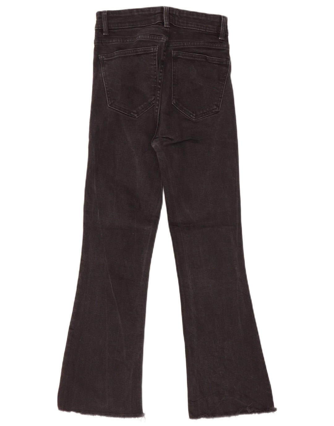 Blugi Bootcut ZARA pentru femei EU 34 2XS W24 L26 Negri