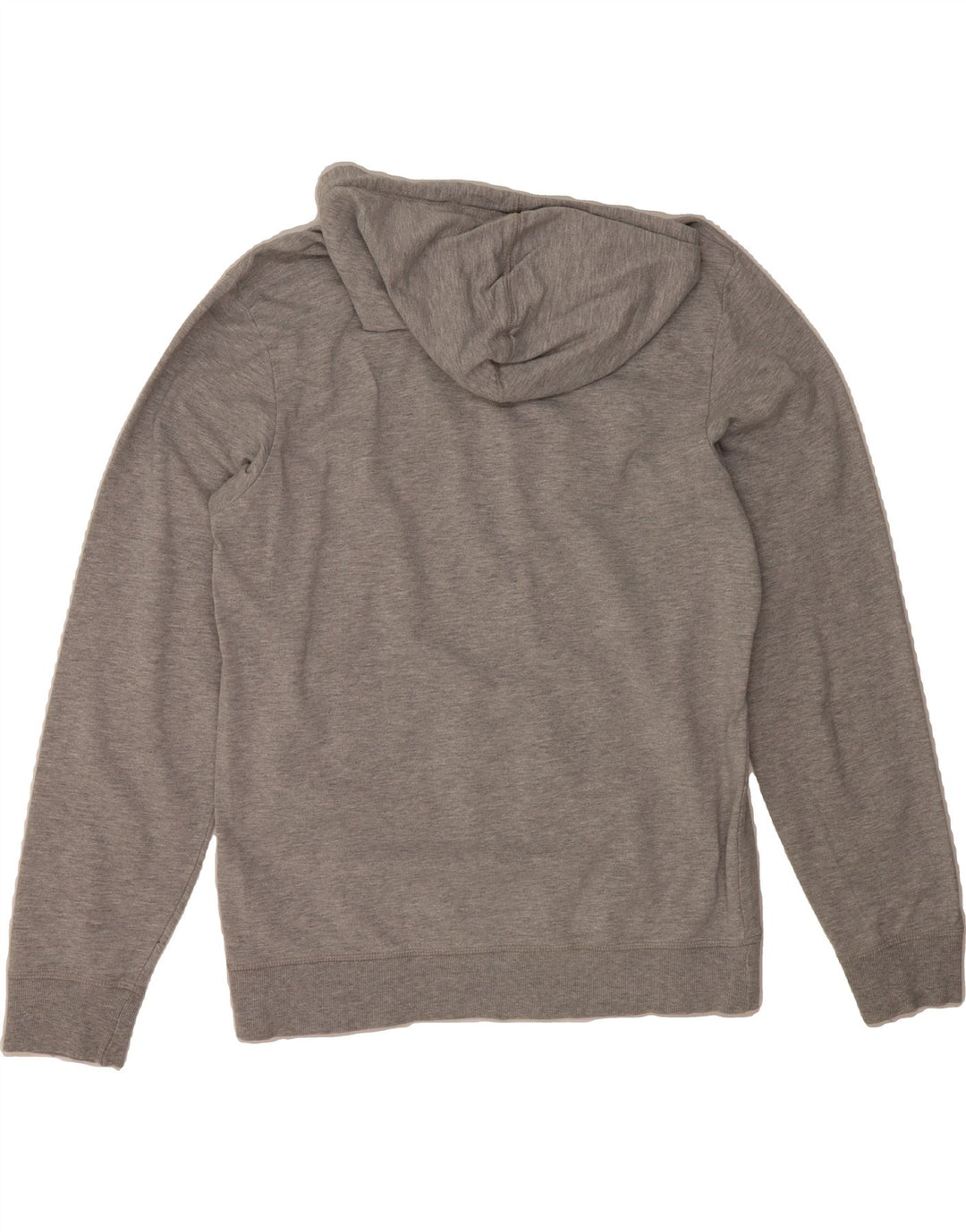 BENCH Mens Graphic Hoodie Jumper Large Grey Cotton Vintage Bench and Second-Hand Bench from Messina Hembry 