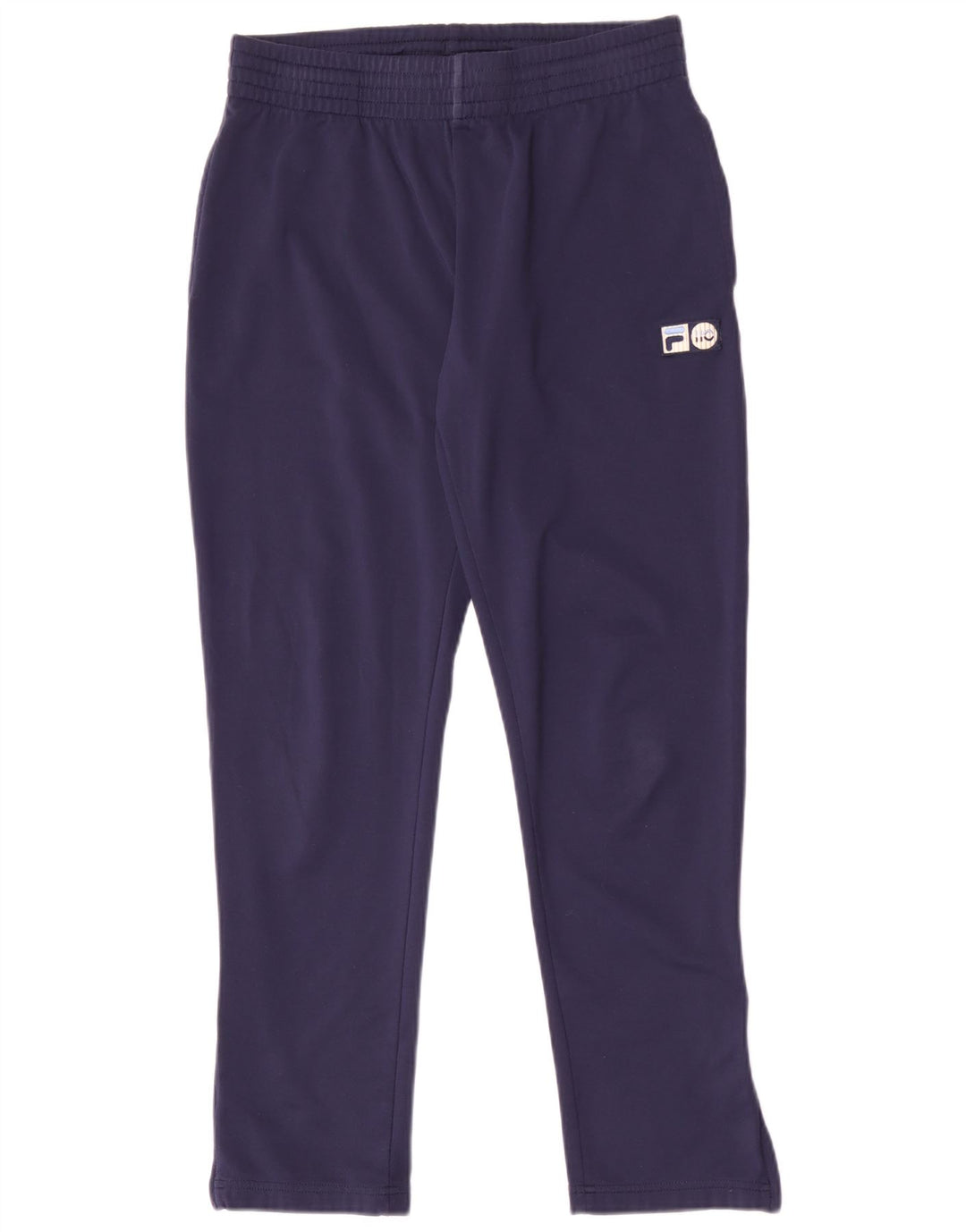 Pantaloni de trening Fila pentru bărbați, poliester mediu bleumarin