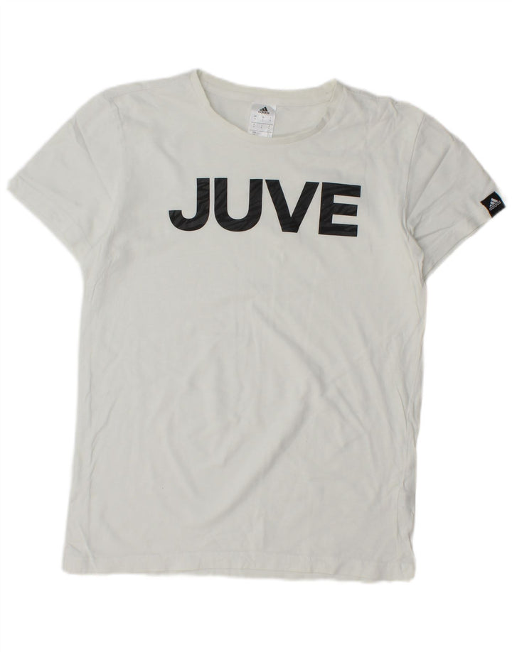 Tricou grafic pentru bărbați Adidas Top mic alb