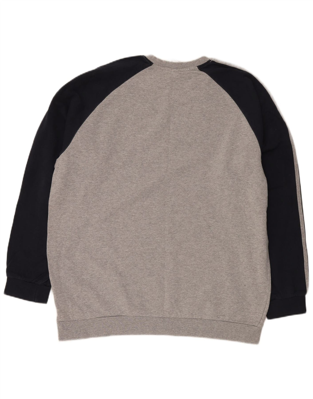 Pulover pentru bărbați ADIDAS 2XL, bumbac color bloc, gri