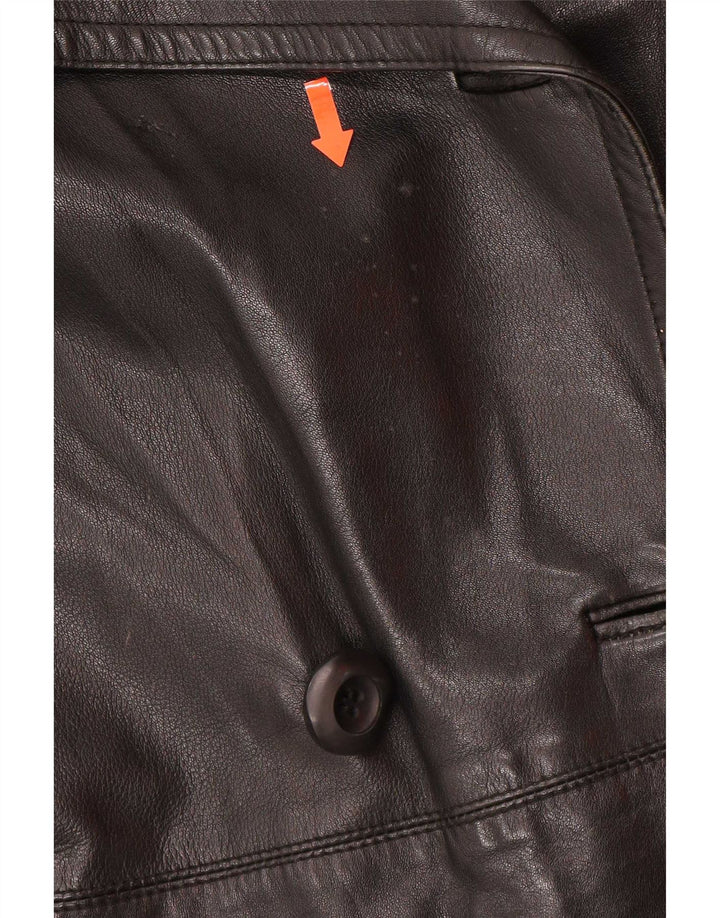 Jachetă militară supradimensionată pentru femei Vintage IT 42 Medium Black