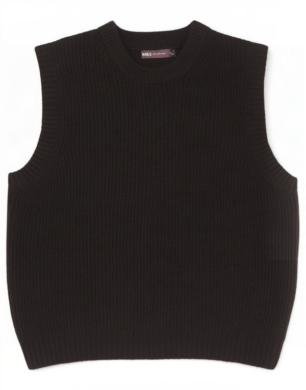 Marks & Spencer Vestă pentru bărbați Tank Top Poliester mediu negru