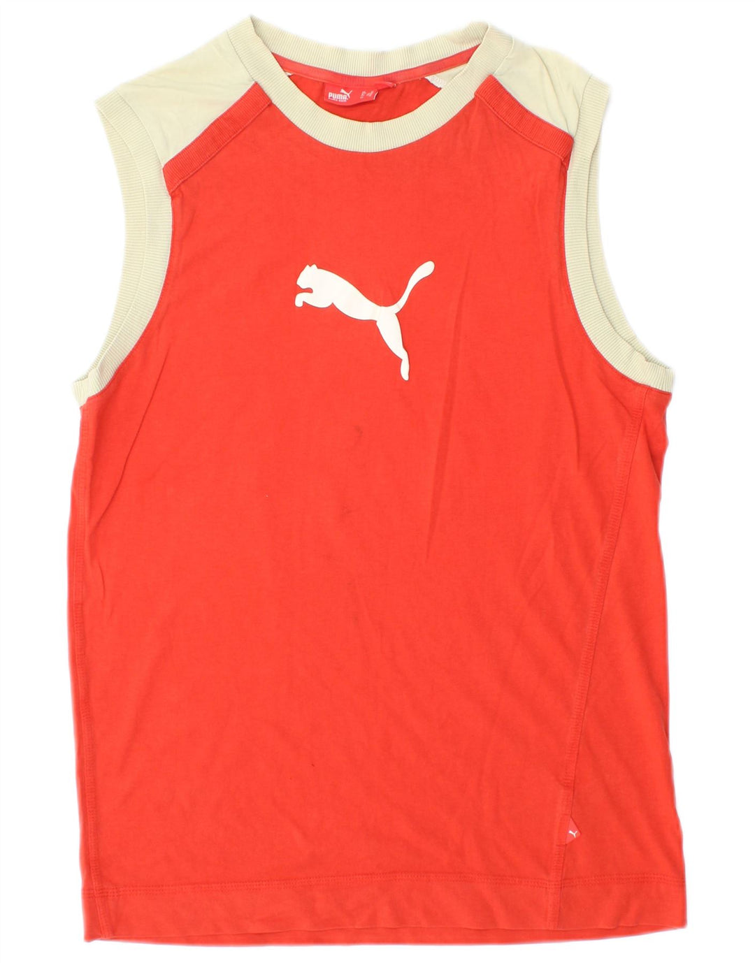 Tricou cu grafic Puma pentru femei Top Medium Red Colorblock