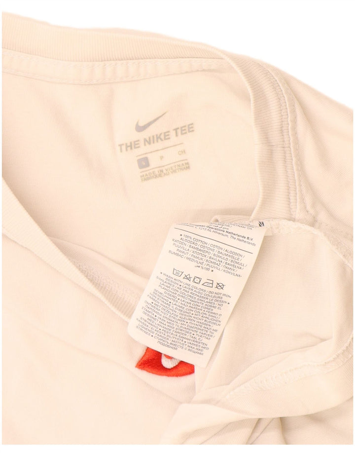 Tricou pentru bărbați Nike Top mic, alb, bumbac