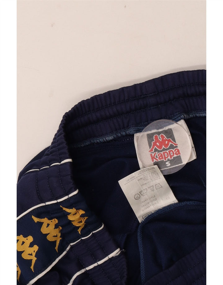 Pantaloni scurți de sport grafic Kappa pentru bărbați, poliester mici, bleumarin