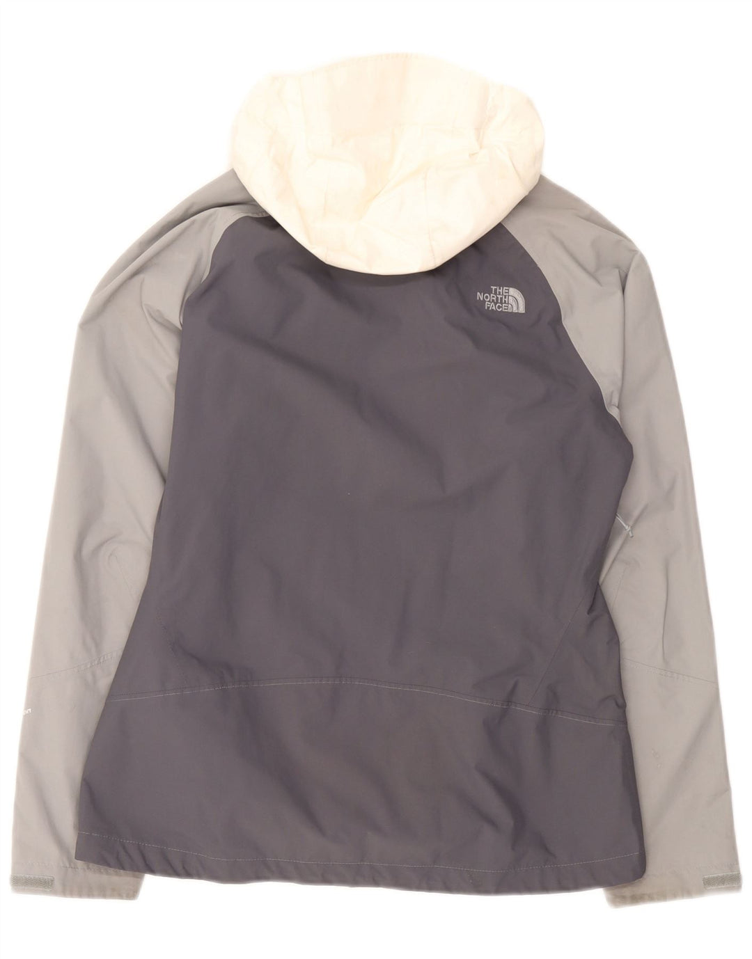 Jachetă de ploaie cu glugă pentru femei Hugo Boss UK 16 mare, gri, nailon color bloc