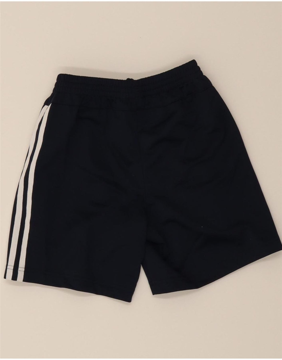 ADIDAS Boys Sport Shorts 9-10 Years Navy Blue Polyester Vintage Adidas and Second-Hand Adidas from Messina Hembry 