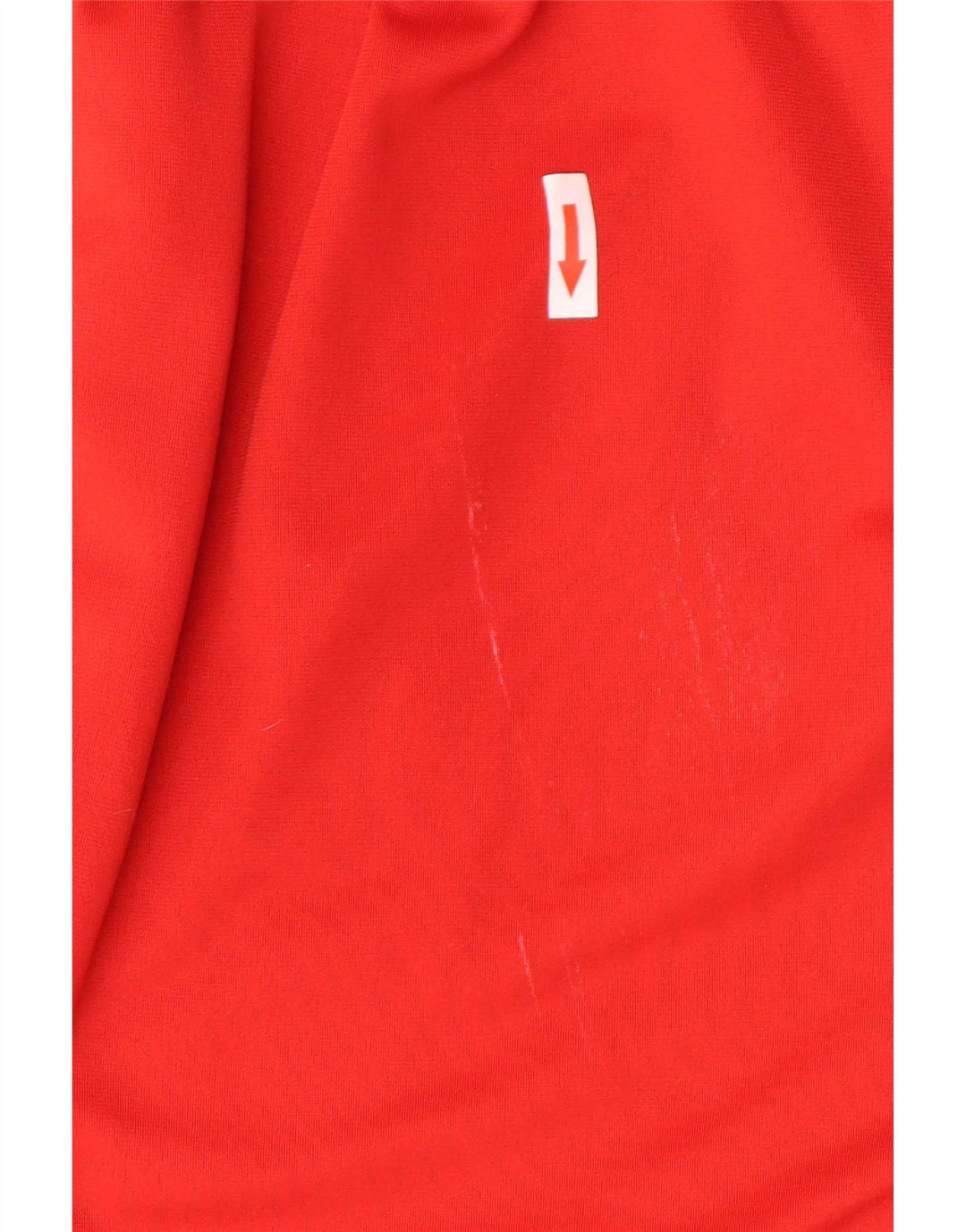 Pantaloni de trening Adidas pentru bărbați, poliester roșu mediu