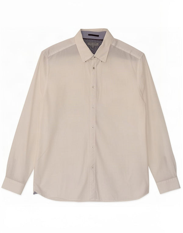 Cămașă pentru bărbați Ted Baker Mărimea 6 2XL Bumbac alb