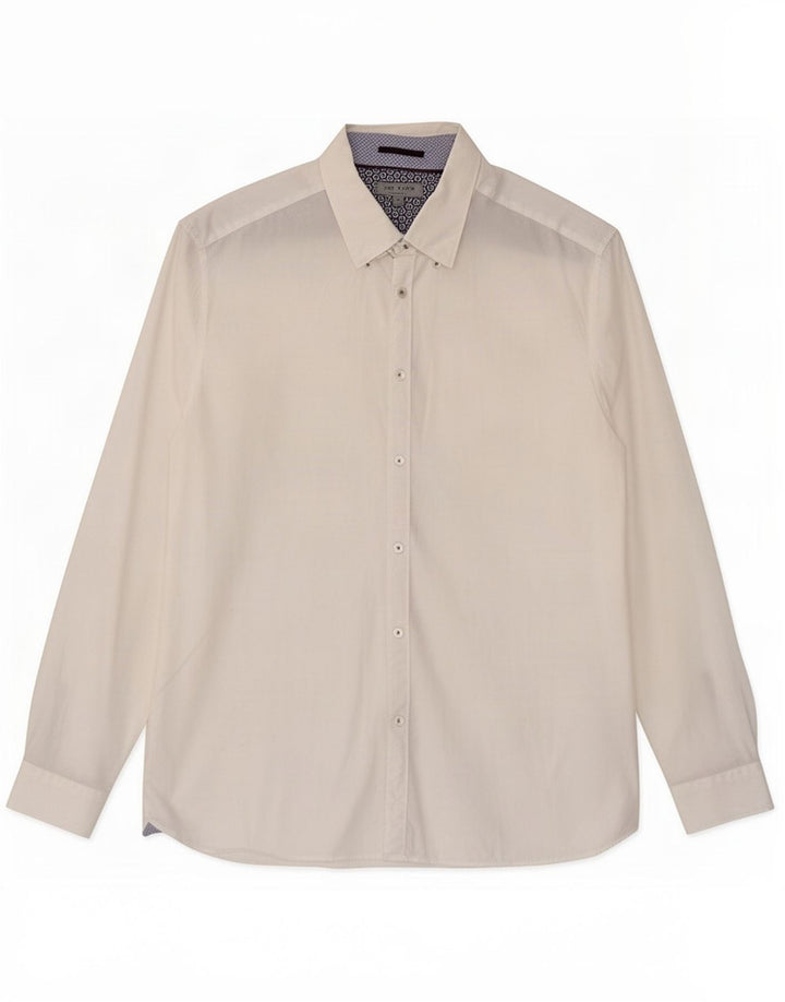 Cămașă pentru bărbați Ted Baker Mărimea 6 2XL Bumbac alb