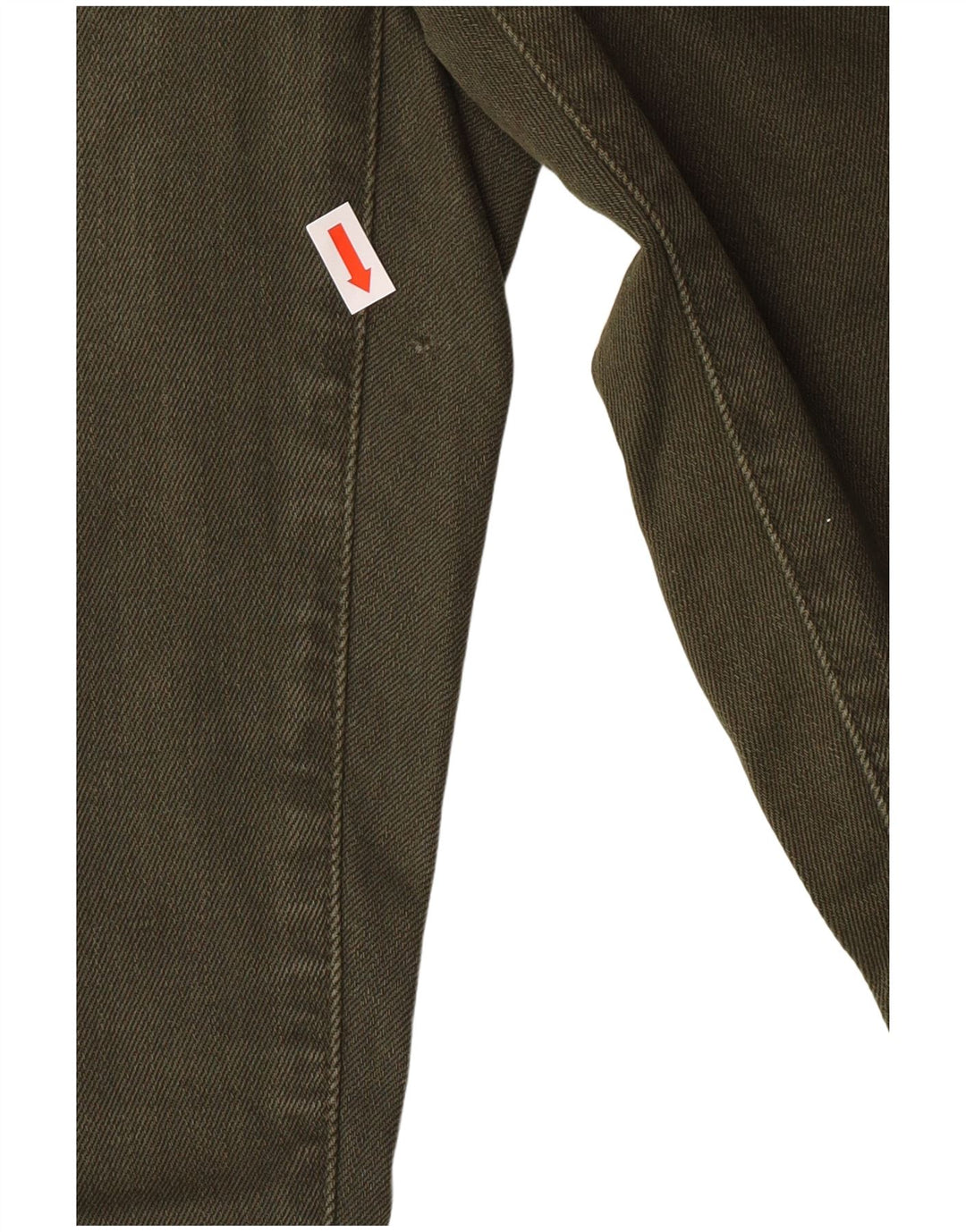 Blugi drepti pentru femei RALPH LAUREN US 6 Medium W28 L26 Kaki Bumbac