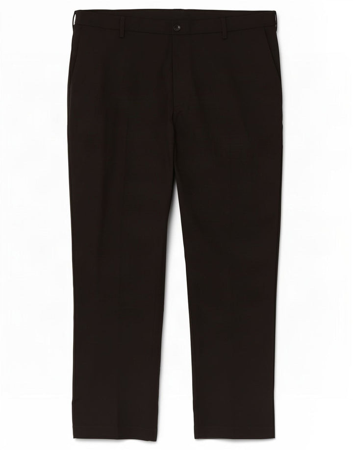 Pantaloni casual pentru bărbați Marks & Spencer, cu ajustare normală, L44 L31, poliester negru