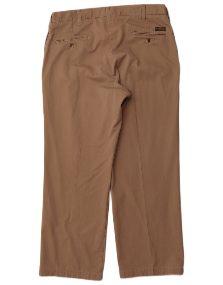 WRANGLER Pantaloni chino drepte pentru bărbați Timber Creek W36 L29 bumbac maro