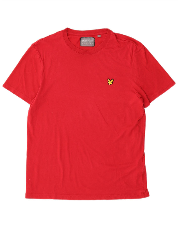 Tricou pentru bărbați Lyle & Scott Top Medium Red Poliester