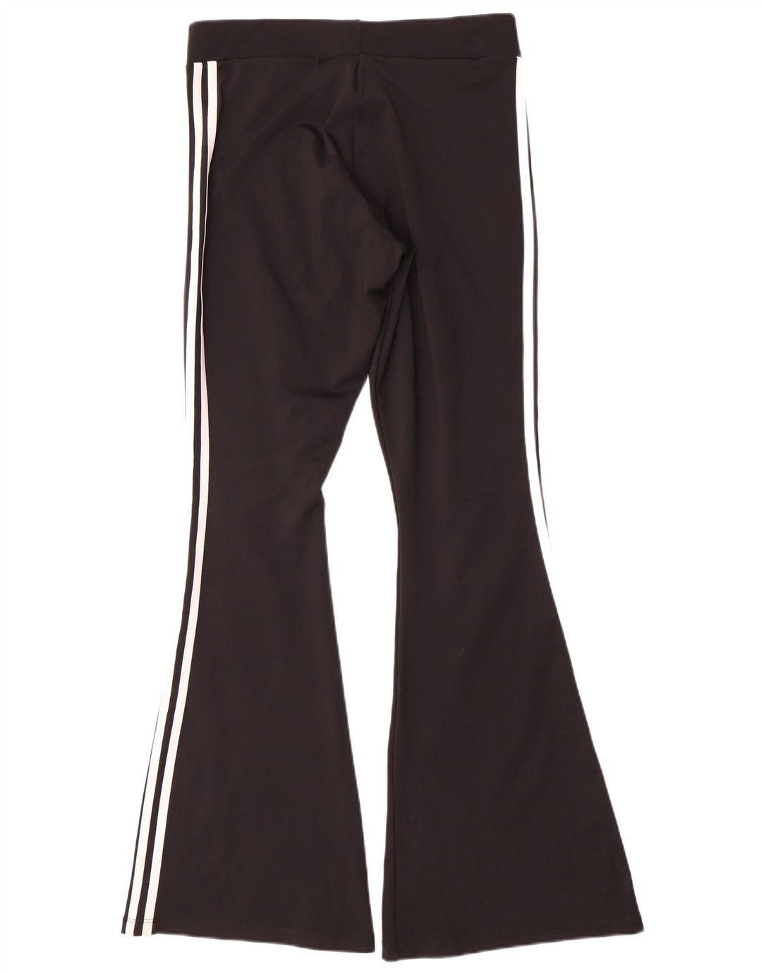 Leggings Flare Adidas pentru femei UK 16, mare, negru, poliester