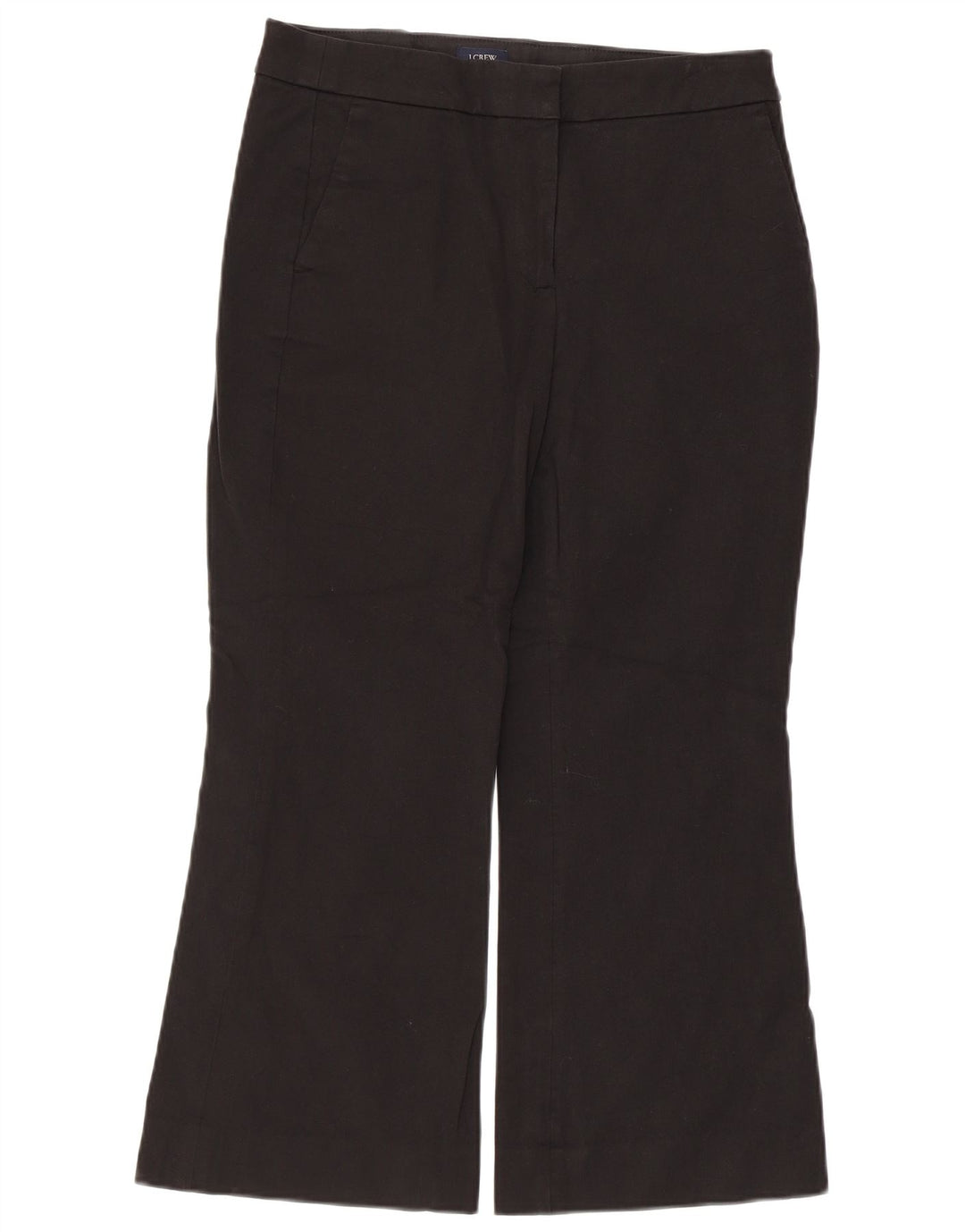 Pantaloni tăiați pentru femei J. CREW US 6 Medium W30 L24 Bumbac negru