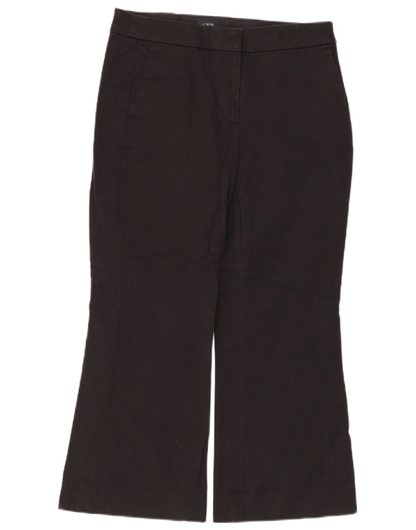 Pantaloni tăiați pentru femei J. CREW US 6 Medium W30 L24 Bumbac negru