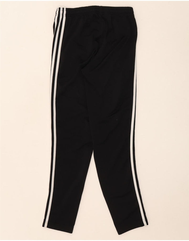 Pantaloni de trening Adidas fete 11-12 ani poliester negru
