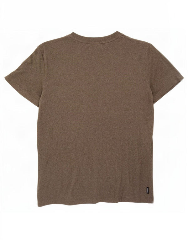 Tricou pentru bărbați Superdry Top Mediu Kaki Bumbac cu pete