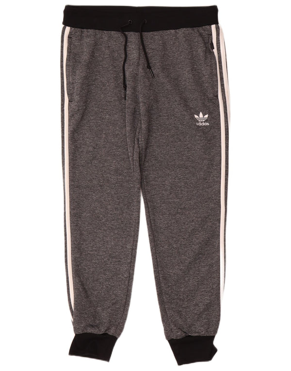 Pantaloni de trening pentru femei Adidas Pantaloni de jogging UK 16 mare, gri, bloc de culoare