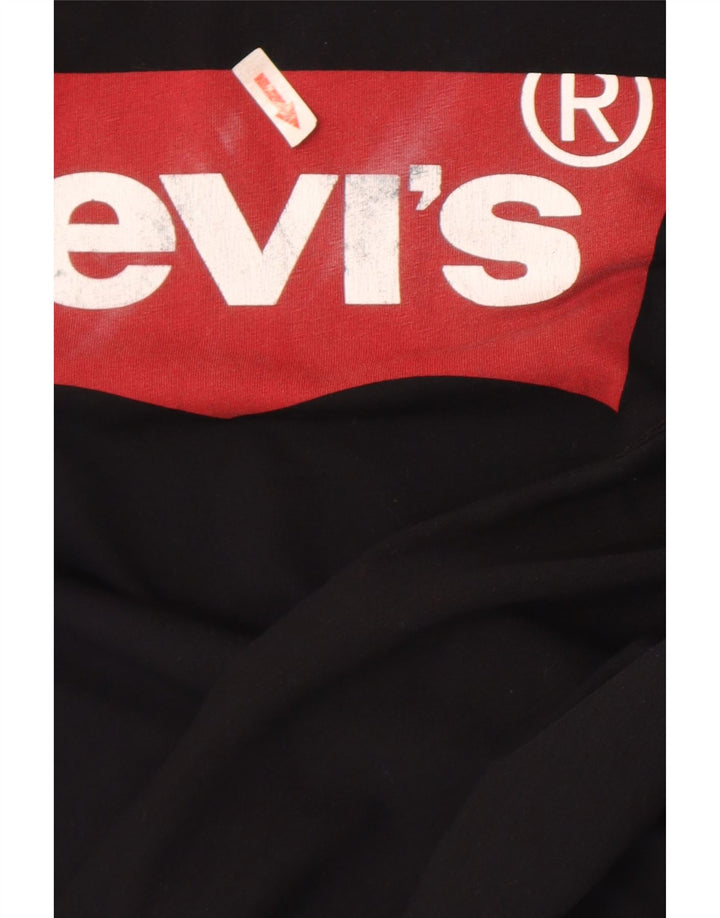 Tricou grafic pentru bărbați Levi's Top mare negru