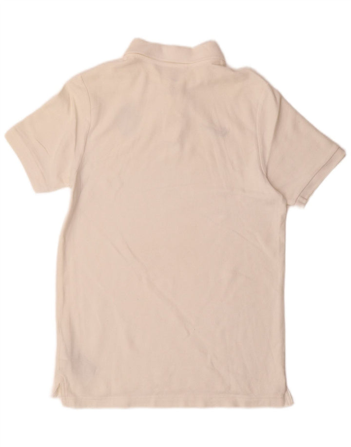 Tricou polo Nike pentru băieți 12-13 ani, mare, alb, bumbac