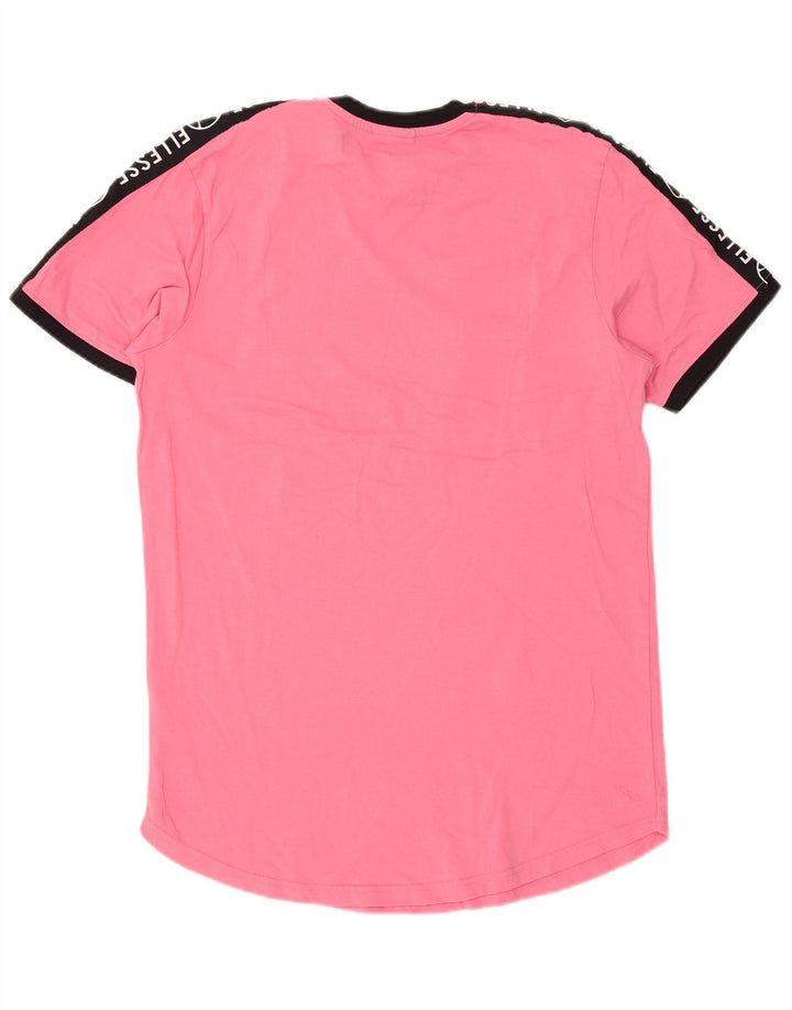 Tricou grafic pentru bărbați Ellesse Top Mediu Roz Colorblock