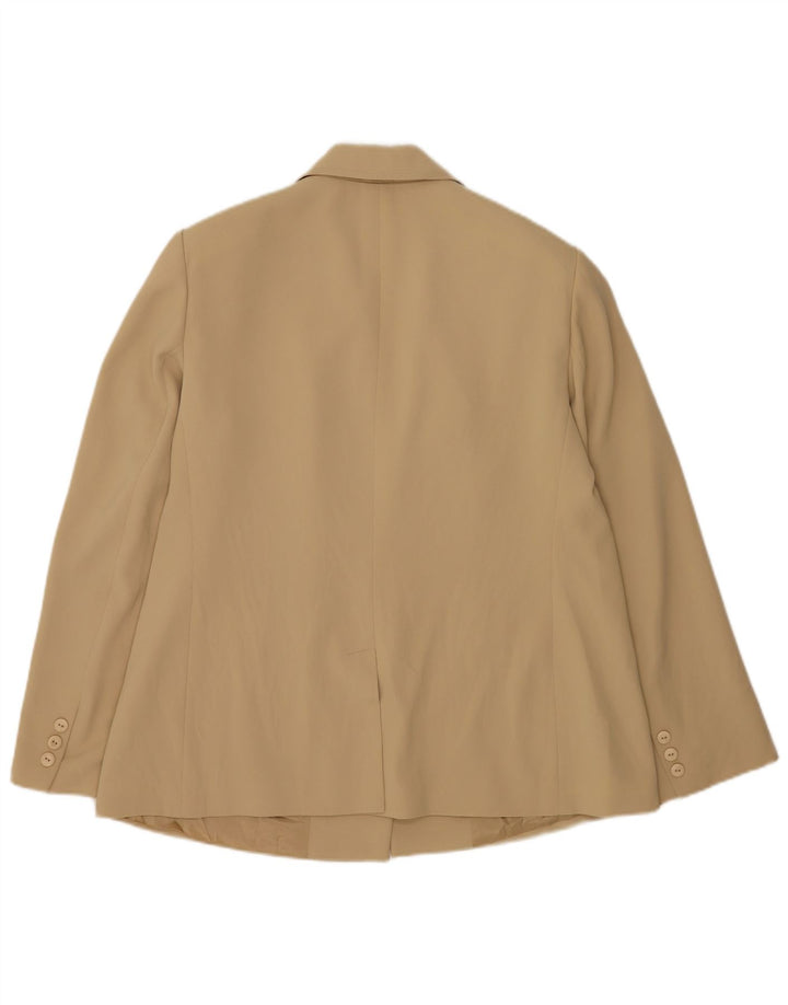 Sacou pentru femei Luisa Spagnoli, cu 3 nasturi, IT 50 XL poliester bej