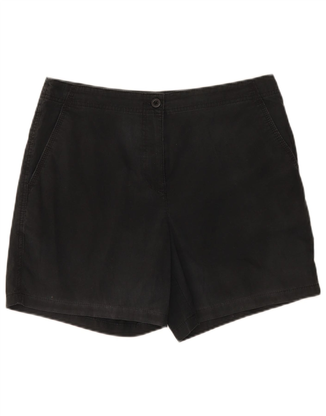 Pantaloni scurti chino pentru femei Marks & Spencer UK 12 Medium W32 Bumbac negru