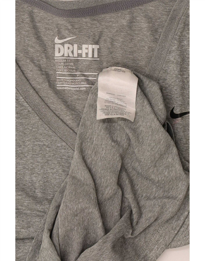 Tricou pentru femei Nike Top UK 10 Small Gri Flecked Poliester