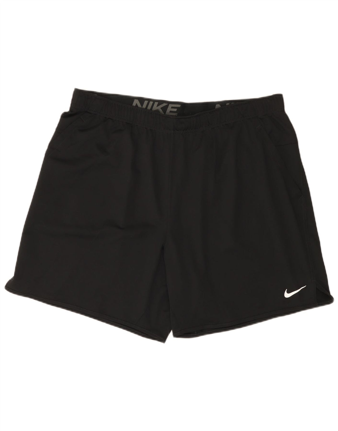 Pantaloni scurți sport Nike Dri Fit pentru bărbați 2XL, poliester negru
