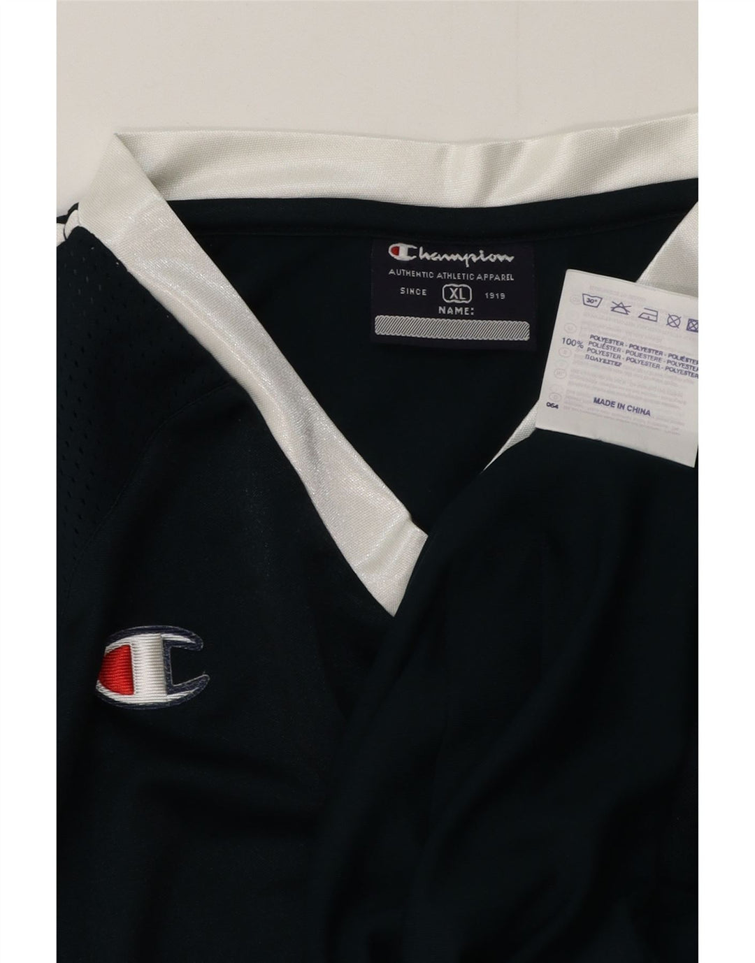 Tricou pentru bărbați Champion Top XL Bleumarin Poliester color bloc