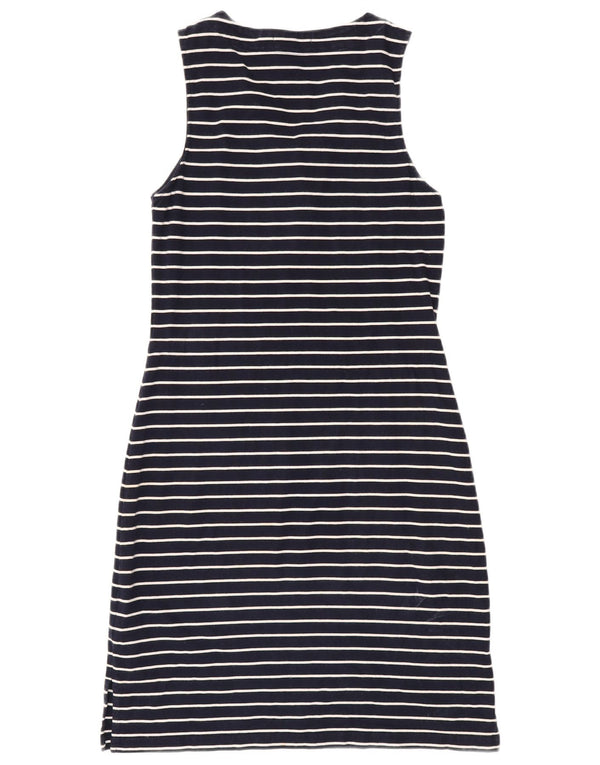 Rochie teacă fără mâneci pentru femei Ralph Lauren UK 12 Mediu bleumarin cu dungi