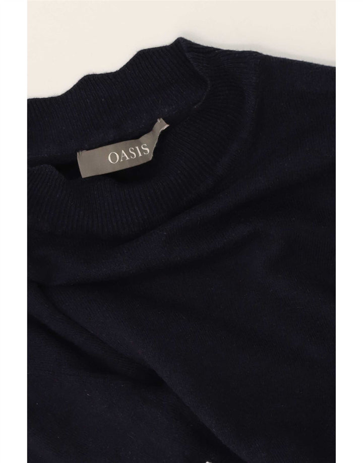 Pulover cu gât țestoasă pentru femei Oasis UK 10 Mic bleumarin