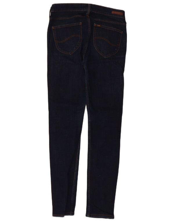 Blugi skinny pentru femei Lee W30 L30 bleumarin