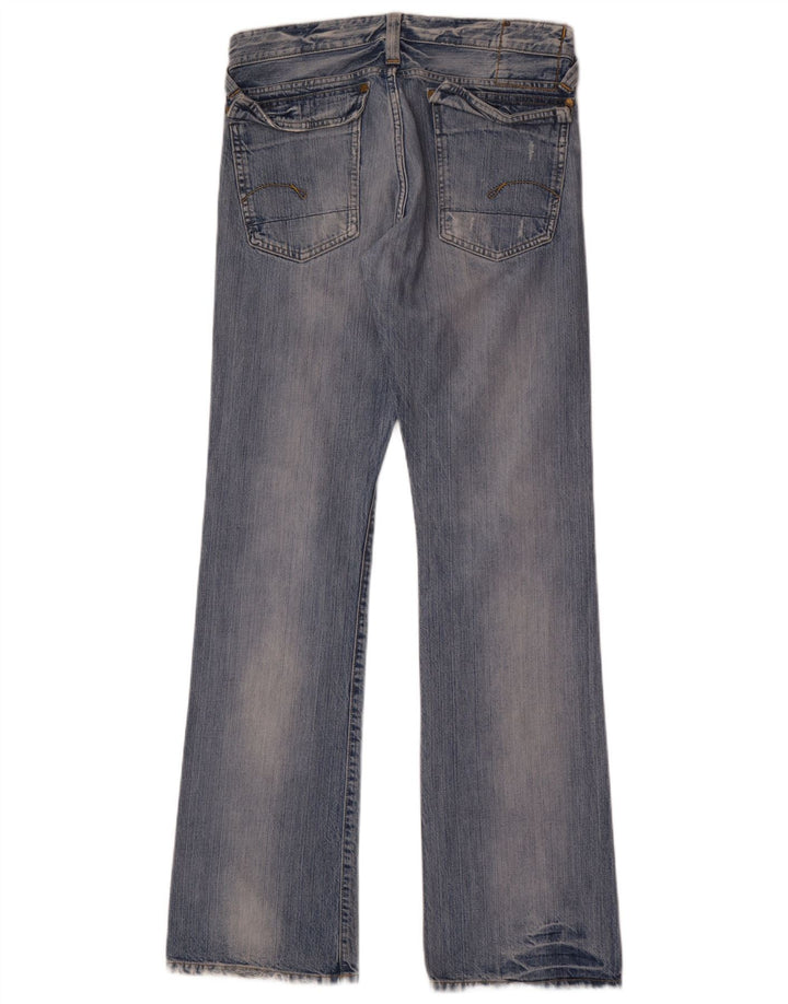 G-Star Blugi Bootcut Distressed pentru bărbați W32 L36 Bumbac albastru
