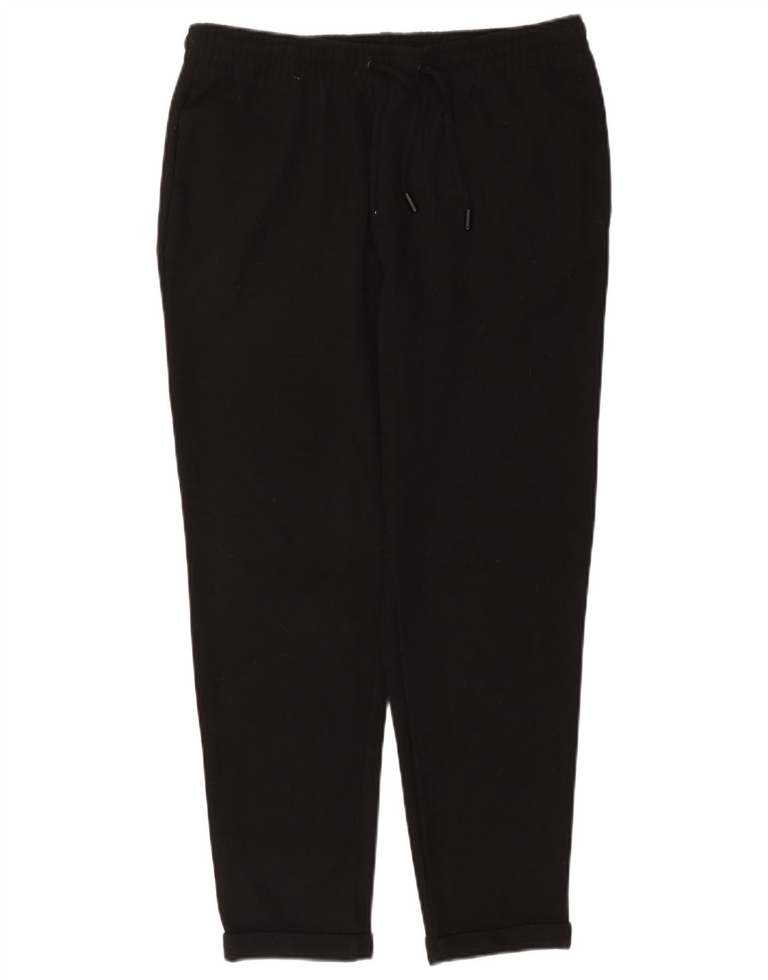 Pantaloni chino conici pentru femei Zara UK 16 Large W32 L27 Negru