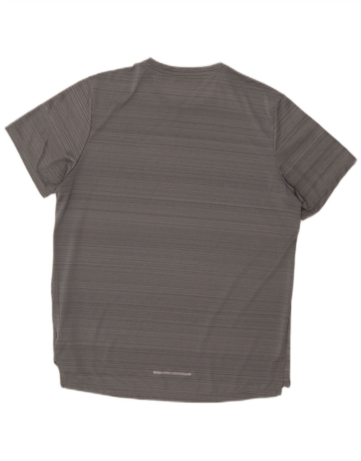 Tricou Nike Dri Fit pentru bărbați Top mare, gri, poliester