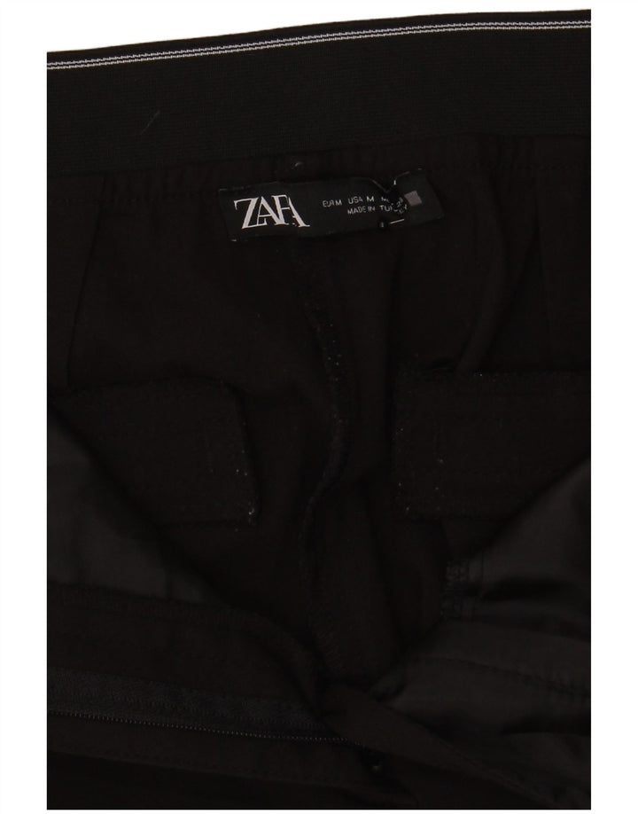 Pantaloni chino slim pentru femei Zara Mediu L28 L27 Negru