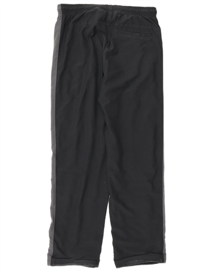 Pantaloni de trening Nike pentru bărbați, negru mediu, poliester bloc de culoare