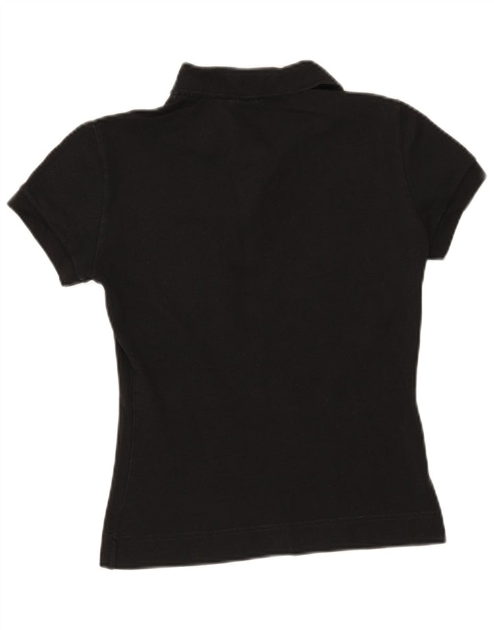 Tricou polo Lacoste pentru femei Mărimea 38 bumbac negru mediu